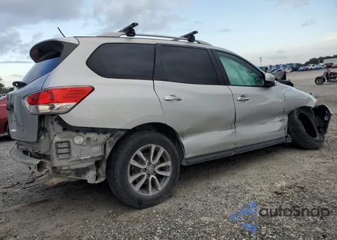 2016 Nissan Pathfinder S из США, поврежденный, VIN 5N1AR2MM7GC629956